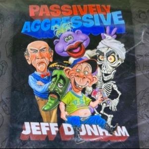 Jeff Dunham Plush Fleece Blanket NWOT & New DVD bundle lot set